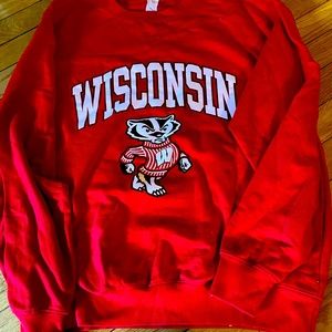 Wisconsin badgers sweatshirt